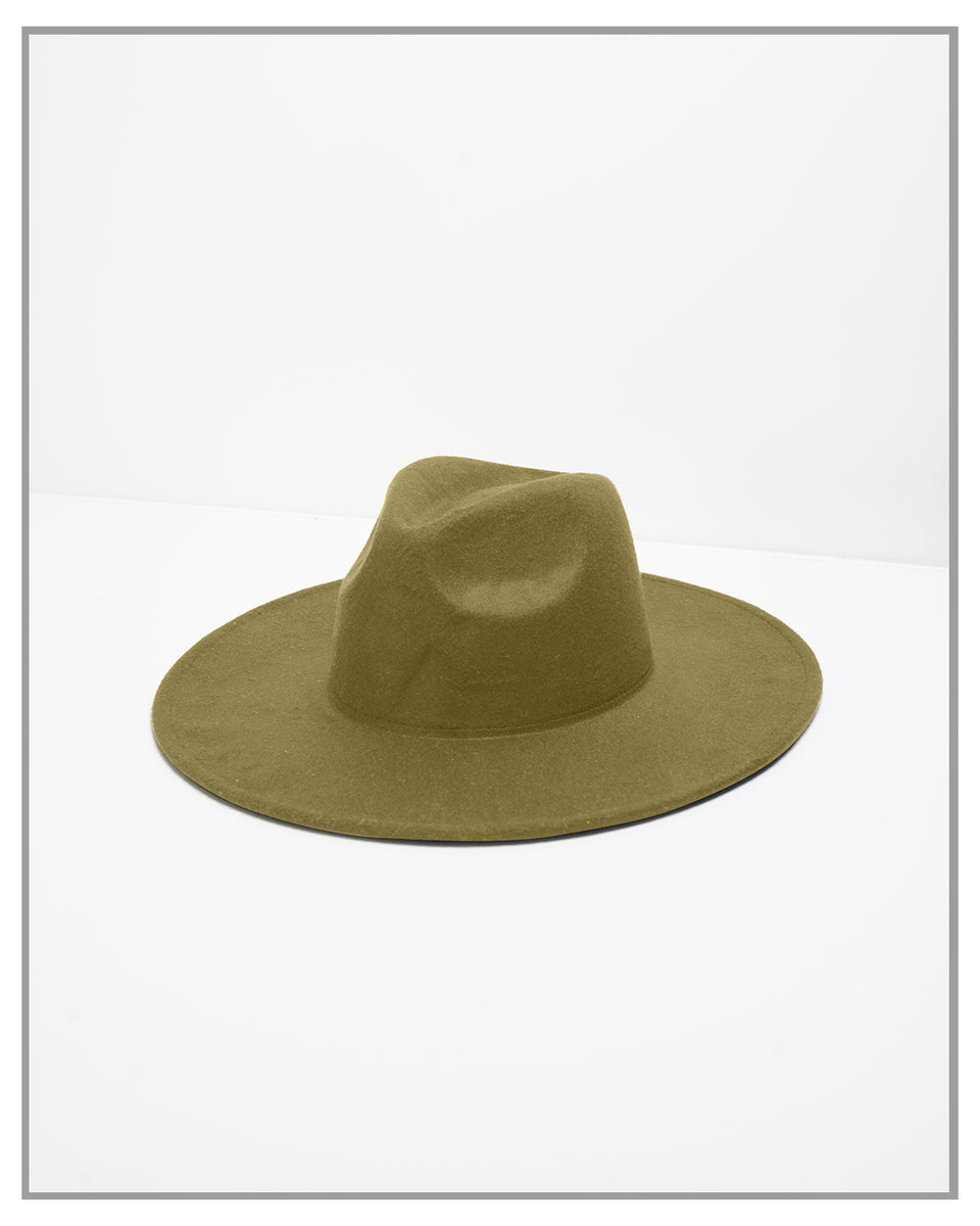 Moss Green Fedora Hat | truthBlack display picture 2
