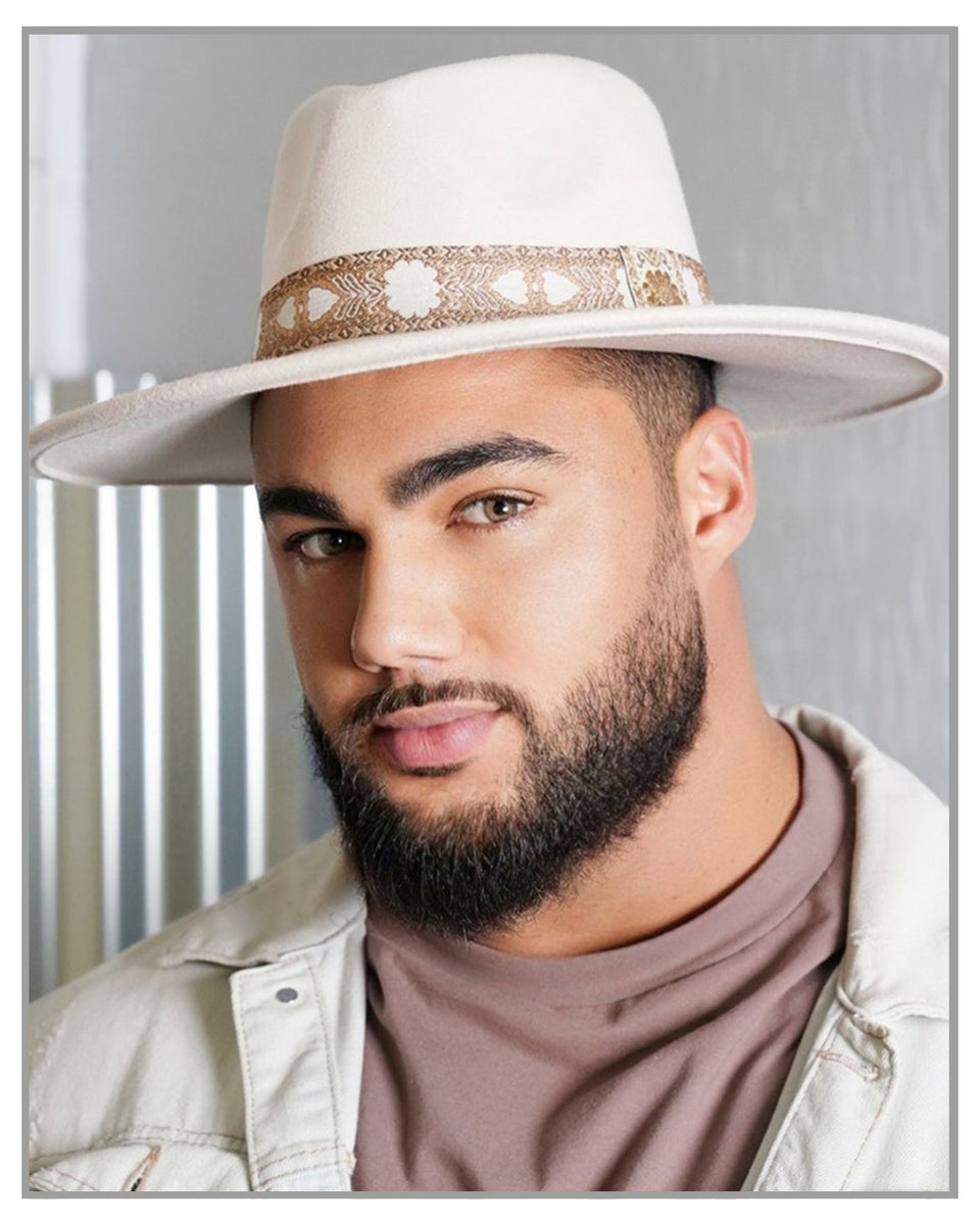 Ivy Beverly Wide Brim Fedora Hat | truthBlack