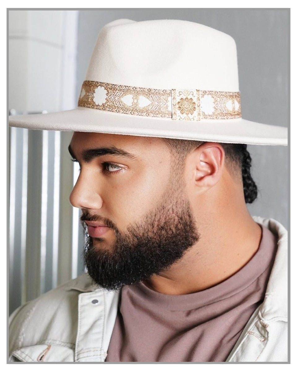 Ivy Beverly Wide Brim Fedora Hat | truthBlack display picture 1