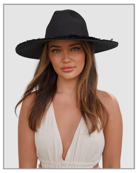 Telum Panama Straw Hat | truthBlack display picture 1