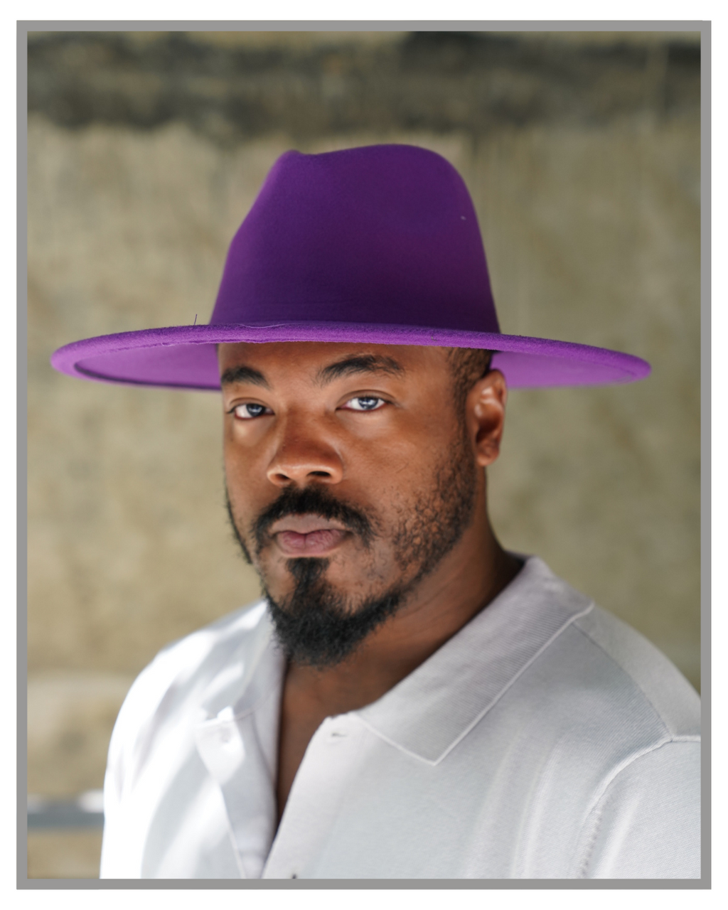 Purple Fedora Hat