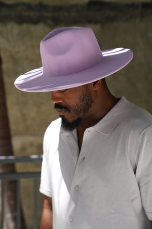Basic Pink Fedora Hat for Men and Women