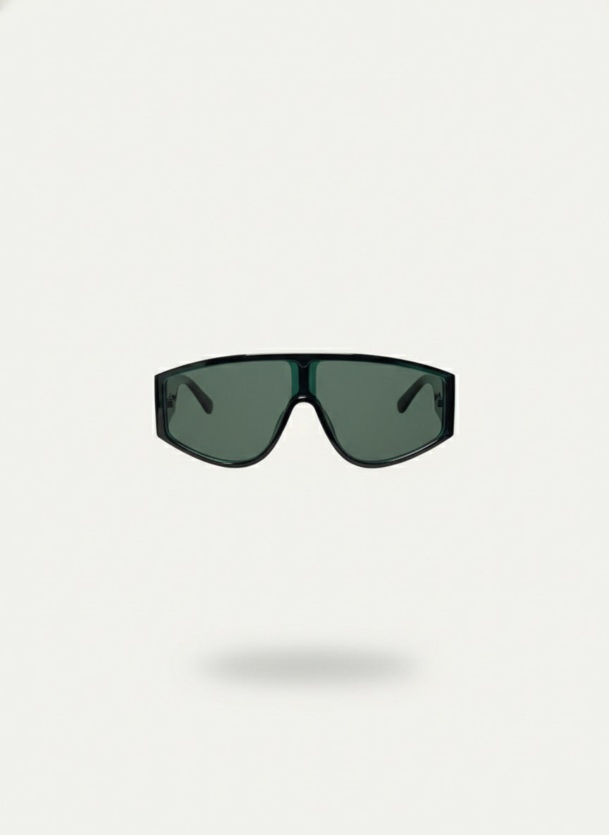 Green Futuristic Sunglasses | Unisex Wrap Shield Shades | Retro Y2K Sporty Goggles | UV400 Streetwear Eyewear (Copy) (Copy) (Copy) (Copy)