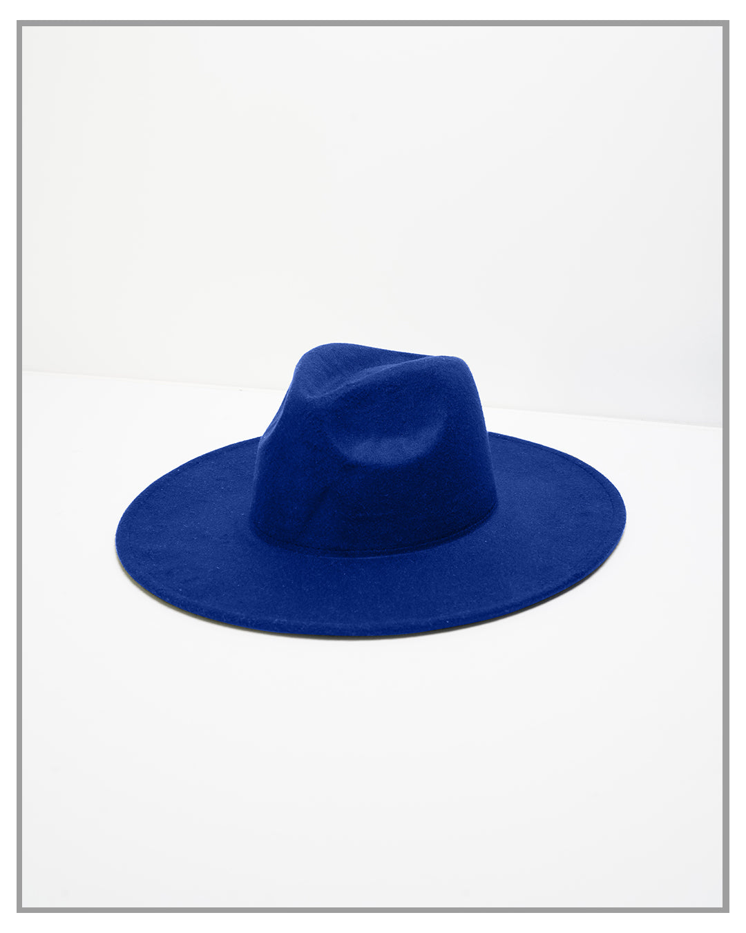 Royal Blue Fedora Hat