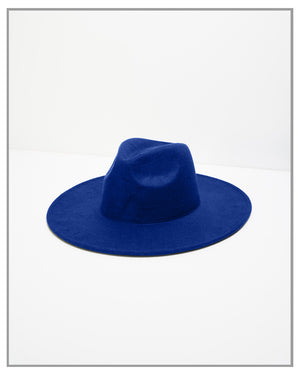 Royal Blue Fedora Hat