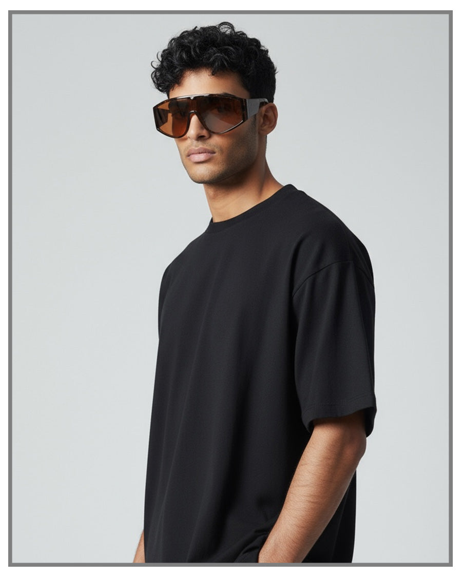 Dark Tort Futuristic Sunglasses | Unisex Wrap Shield Shades | Retro Y2K Sporty Goggles | UV400 Streetwear Eyewear (Copy) (Copy) (Copy) (Copy) (Copy)