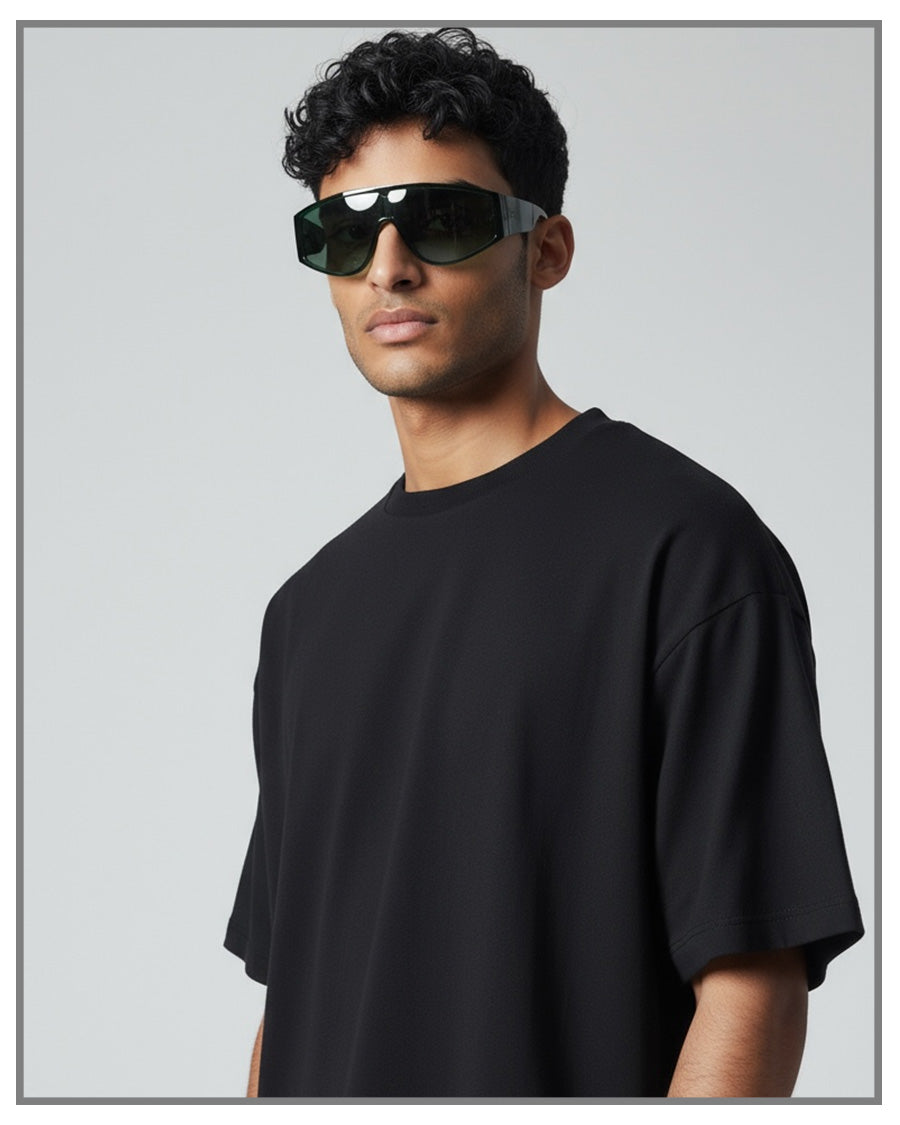 Green Futuristic Sunglasses | Unisex Wrap Shield Shades | Retro Y2K Sporty Goggles | UV400 Streetwear Eyewear (Copy) (Copy) (Copy) (Copy)