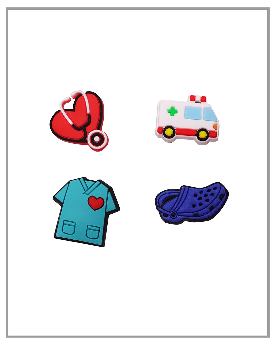 Doctor Croc Jibbitz ( 4pcs/Pack )