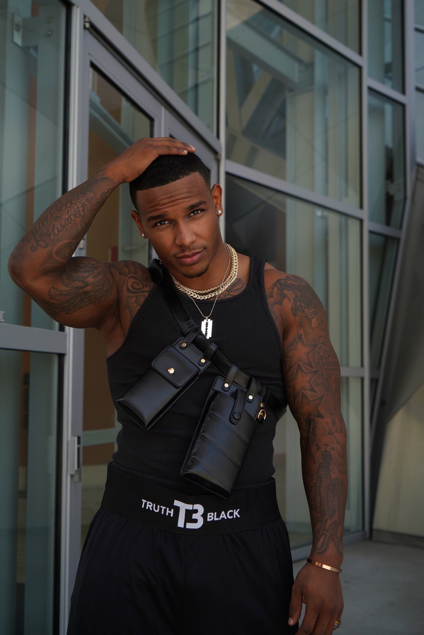 Cargo Belt - Black - truthBlack