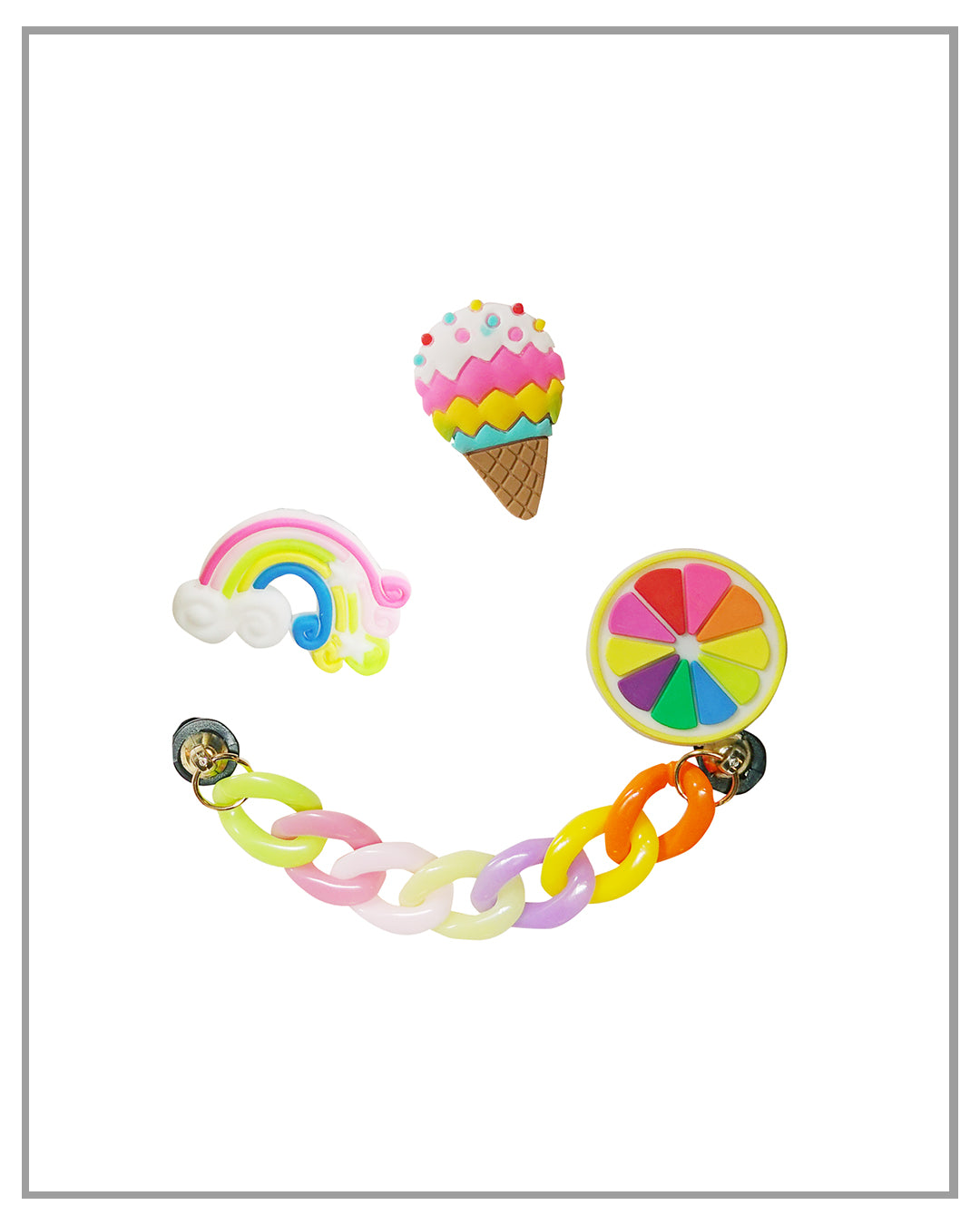 Sweet Croc Jibbitz ( 3pcs/Pack )