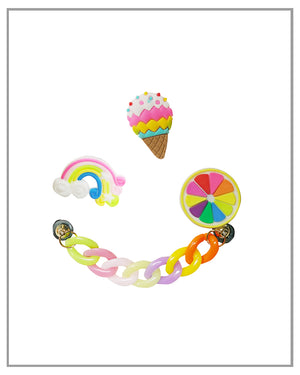Sweet Croc Jibbitz ( 3pcs/Pack )