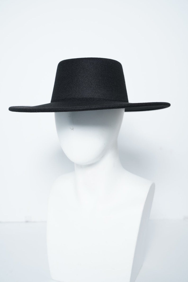 Onyx Boater Hat - truthBlack
