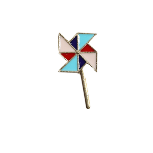 Pinwheel Enamel Pin