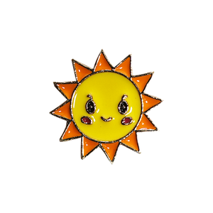 Sun Enamel Pin