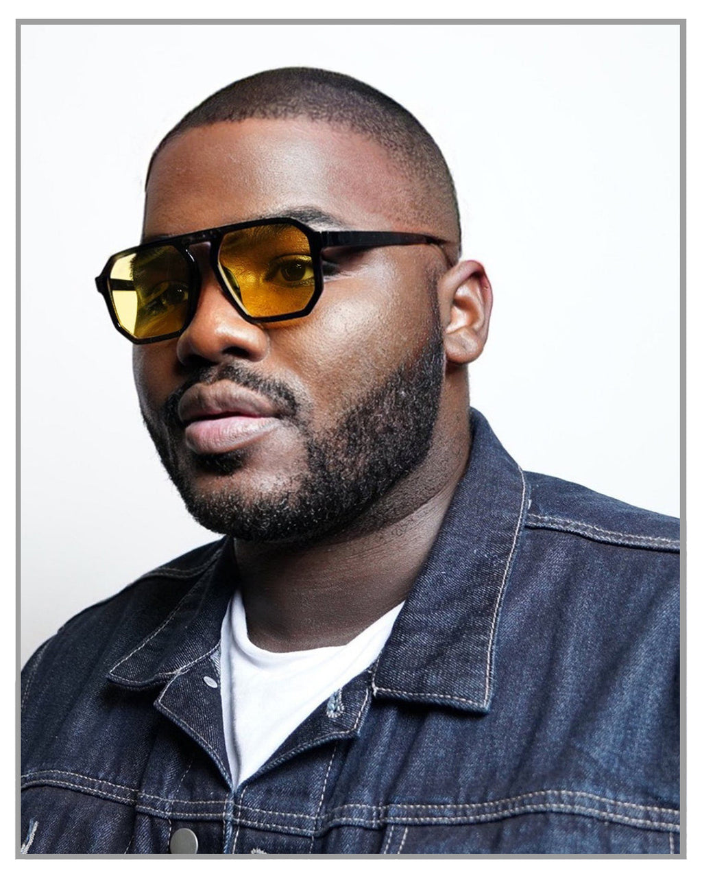 Yellow MOOD DRIVER - Sunglasses - truthBlack