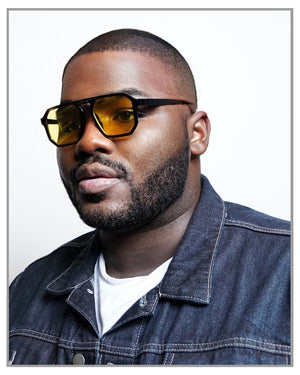 Yellow MOOD DRIVER - Sunglasses - truthBlack